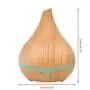 Humidificador Difusor Ultrasónico 400ML Madera