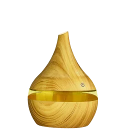 Humidificador Difusor de Aromas 7 LED 300 Madera