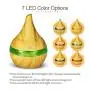 Humidificador Difusor de Aromas 7 LED 300 Madera