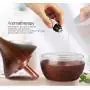 Humidificador Difusor de Aromas 7 LED 300 Caoba