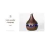 Humidificador Difusor de Aromas 7 LED 300 Caoba