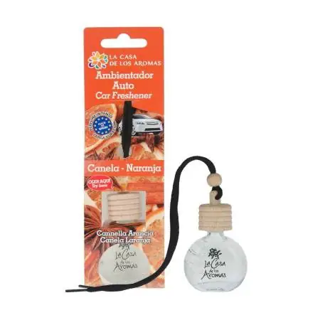 Ambientador Colgador Auto Canela-Naranja