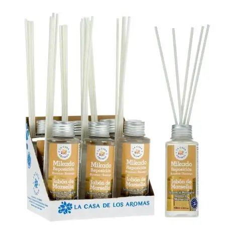 Pack 6 Ambientador Mikado Jabón de Marsella 100ml