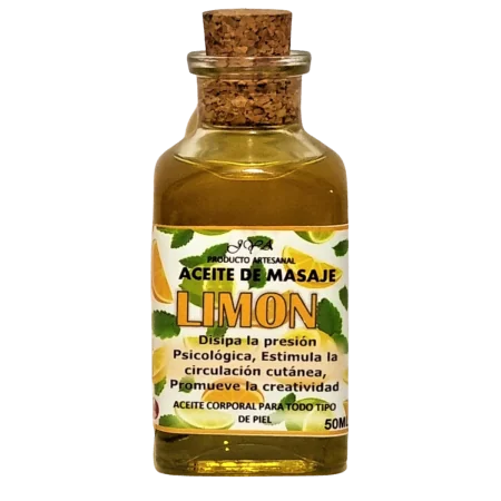 Aceite para Masajes Limón 50ml