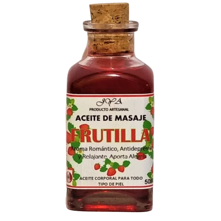 Aceite para Masajes Frutilla 50ml