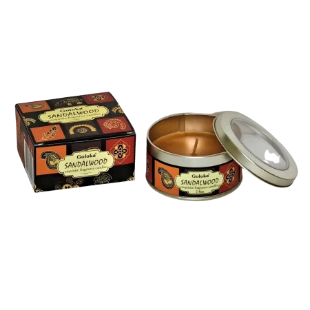 Vela Aromática Sándalo - Goloka