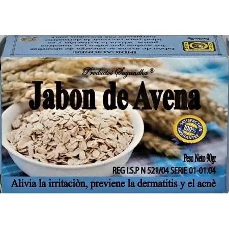 Jabón de Avena 90gr