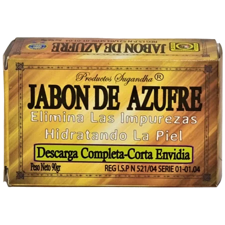 Jabón de Azufre 90gr