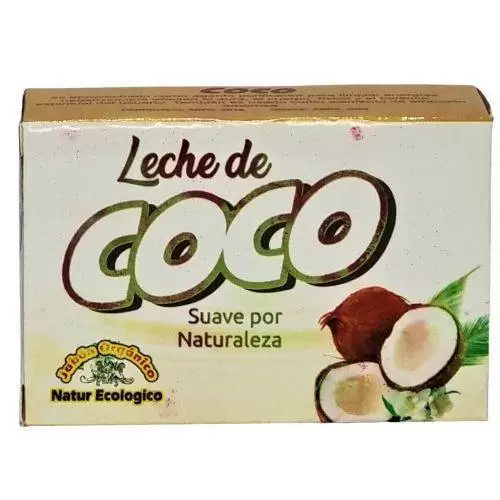 Jabón de Leche de Coco 90gr orgánico