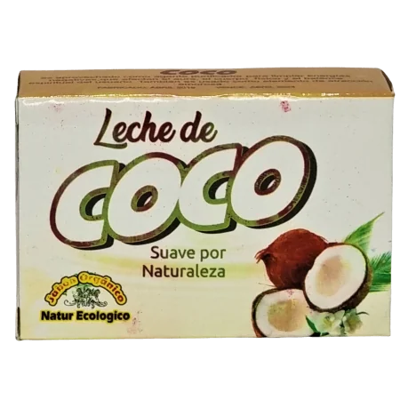 Jabón de Leche de Coco 90gr orgánico