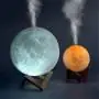 Lámpara de luz de la luna humidificador ultrasónico