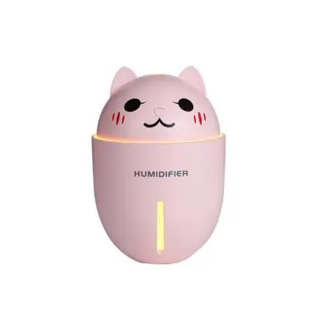 Humidificador 3 en 1 Pet 320ml Rosa