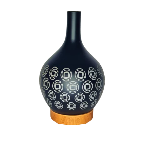 Humidificador de Vidrio Negro May