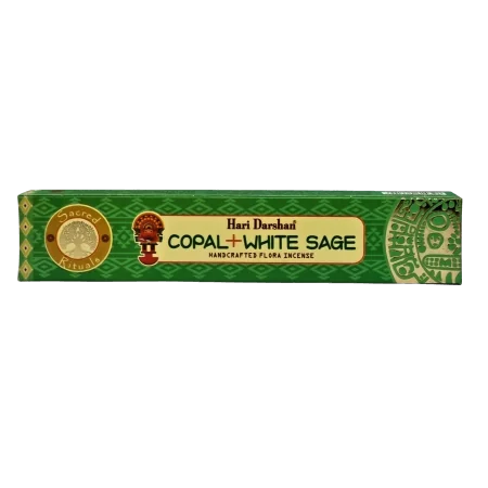 Incienso Natural Copal Salvia Blanca - Hari Darshan