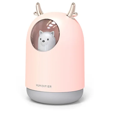 Humidificador Cute Bear 300ml Rosa