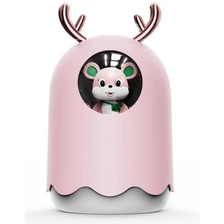 Humidificador Mouse 300ml Rosa