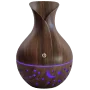 Humidificador USB 130ml 7 Luces Led Cielo Caoba