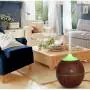 Humidificador con Luz 130 ml Usb Oscuro