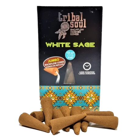 Incienso Cascada Salvia Blanca - Tribal Soul
