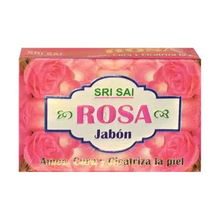 Jabón de Rosas 90gr - Sri Sai