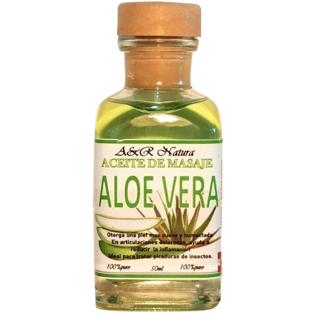Aceite para Masajes Aloe Vera 50ml