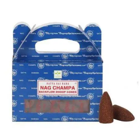 Conos de Incienso Cascada Nag Champa - Satya