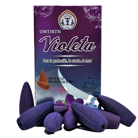 Incienso Para Cascada Violeta - Omtirth
