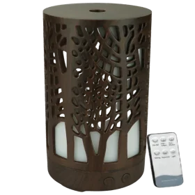 Humidificador Difusor Arbol Control Remoto Oscuro