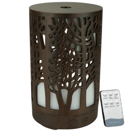 Humidificador Difusor Arbol Control Remoto Oscuro