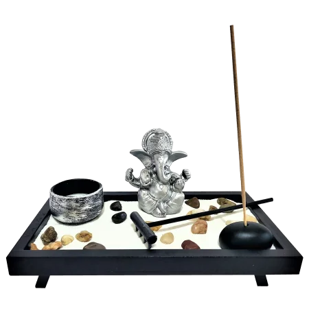 Jardín Zen Ganesha Silver