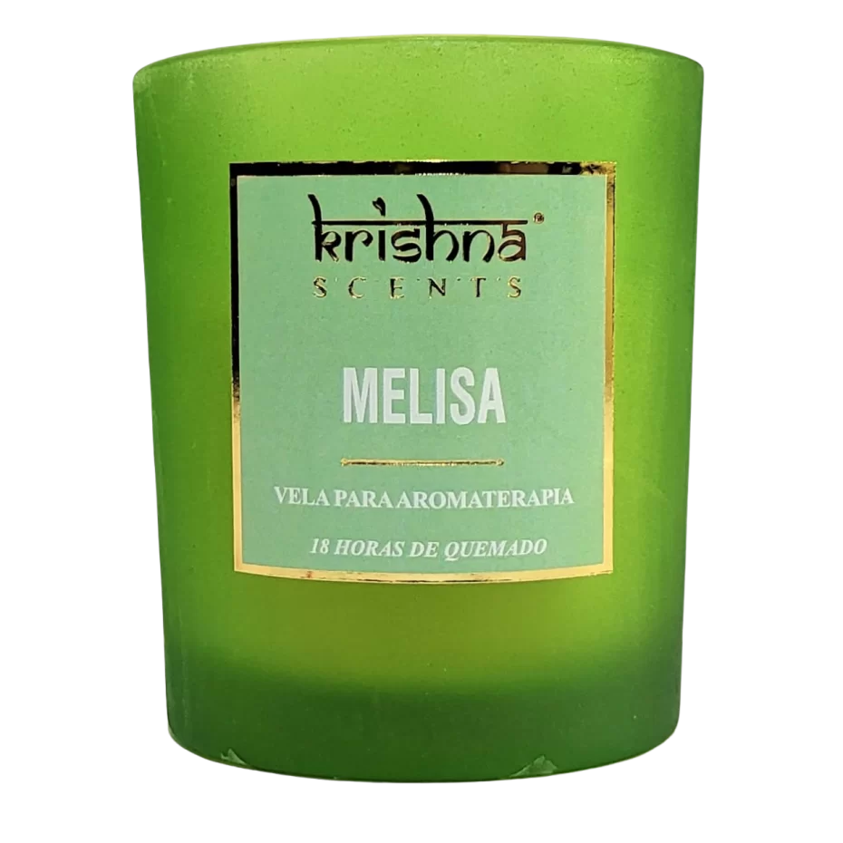 Vela Aromaterapia Melisa 18hrs - Krishna