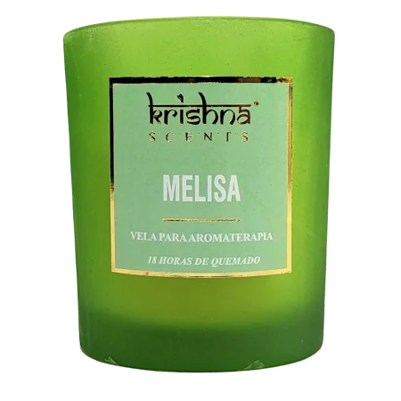 Vela Aromaterapia Melisa 18hrs - Krishna