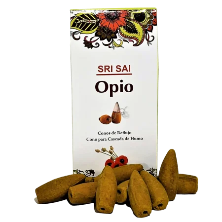 Conos de Incienso Cascada Opio - SRI SAI