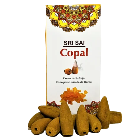 Conos de Incienso Cascada Copal - SRI SAI
