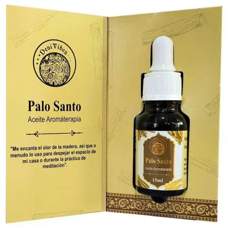 Aceite Aromaterapia Palo Santo - Desi Vibes