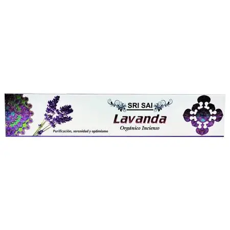 Incienso Orgánico Lavanda