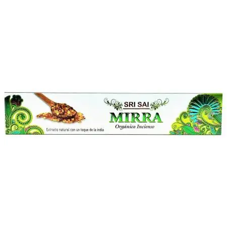 Incienso Orgánico Mirra