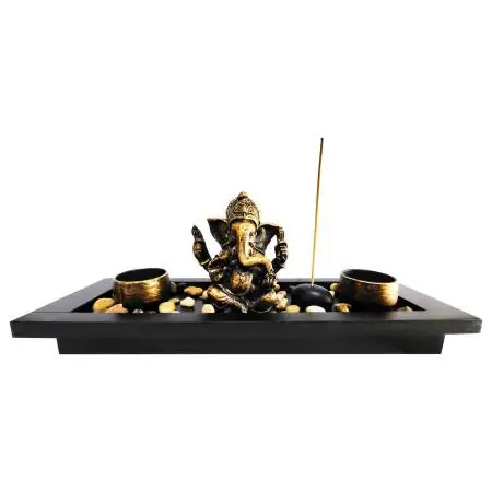 Jardín Zen Golden Ganesha