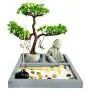 Jardín Zen Árbol y Buda