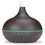 Humidificador Difusor 500ml Control Remoto Caoba