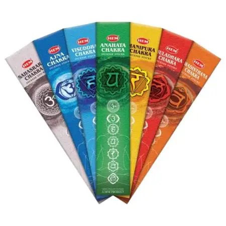 Set de Inciensos Siete Chakras - HEM