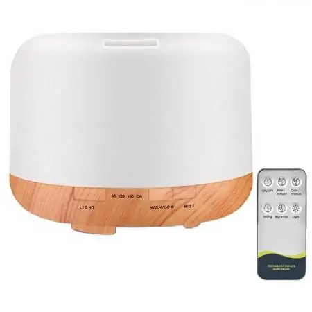Humidificador 300ml Control Remoto Base Clara