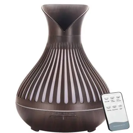 Humidificador 500ml Control Diseño Reja Dark