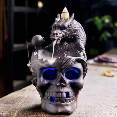 Cascada de Humo Dragón Skull