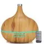 Humidificador Difusor 400ml Control Remoto Color Madera