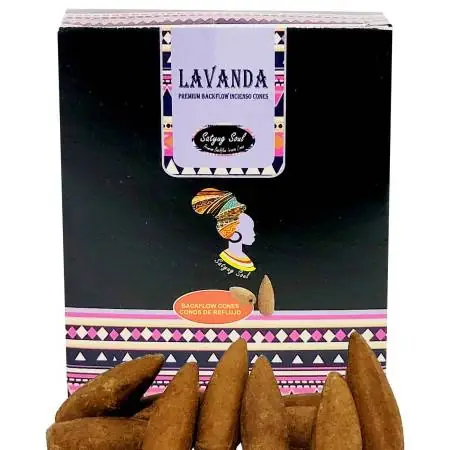 Conos de Incienso Cascada Lavanda - Satyug Soul