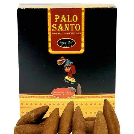 Conos de Incienso Cascada Palo Santo - Satyug Soul