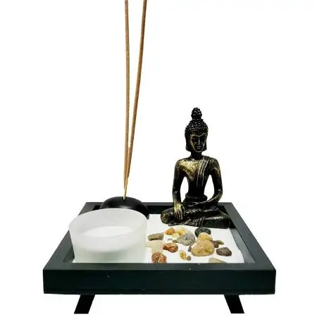 Jardín Zen Smiling Buda