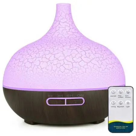 Humidificador Difusor Lampara Control Remoto 400ml