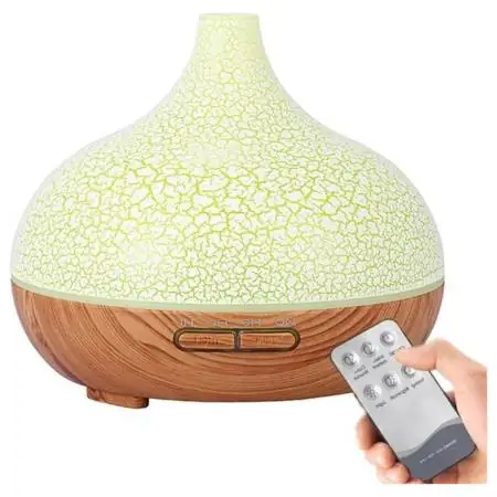 Humidificador Difusor Lampara Control 400ml Claro